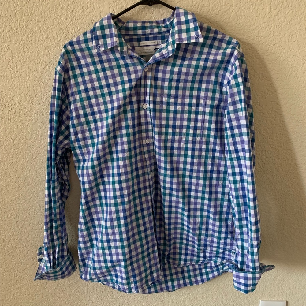 AEO long sleeve button down shirt